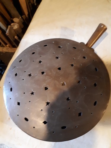 Bassinoire cuivre xviiie - bassinoire, xviiie.