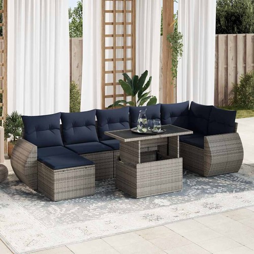 Salon jardin avec coussins - de,
