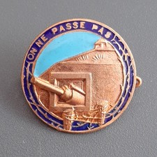 WW2 Insigne émaillé doré