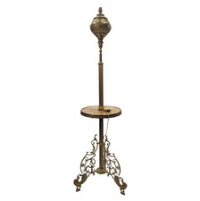 Lampadaire table de fumeur