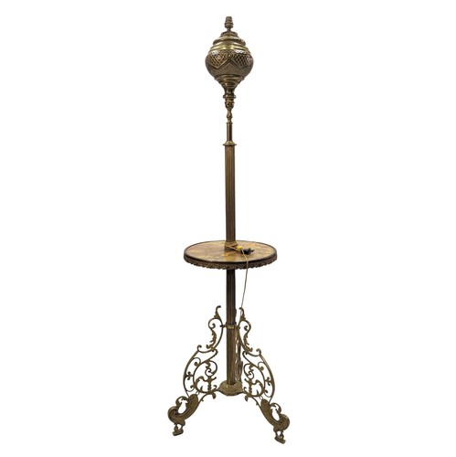Lampadaire table fumeur - table, de