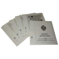 Feuilles pré imprimées Lindner-T Autriche Postes de campagne et Levant 1850-1918