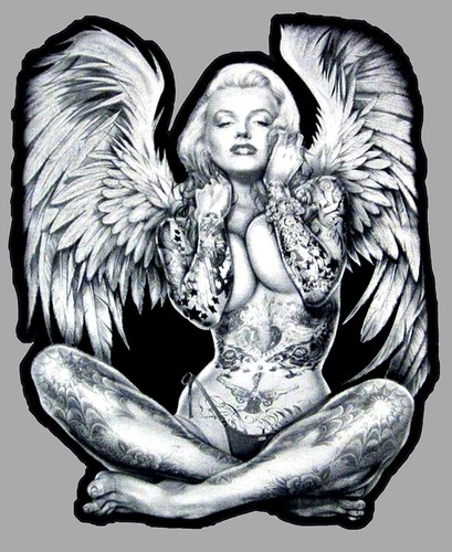 Pinup ange marilyn big - ange, block