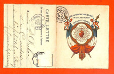NEUFCHATEL-EN-BRAY ( 76 ) CARTE-LETTRE / COEUR VENDÉEN 1905