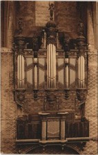 CPA Moissac Eglise abbatiale ,Le buffet d'orgues FRANCE (1094798)