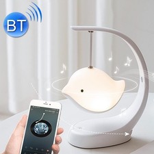 Bird Speaker Night Light chambre confortable musique lampe de bureau, S