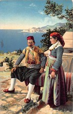 Croatia - Dalmatian costumes - Publ. Stengel & Co.