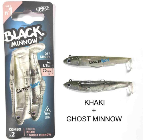 Fiiish black minnow double - fiiish,