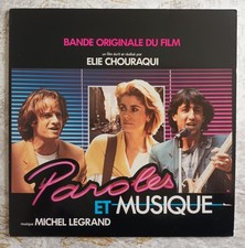 PAROLES ET MUSIQUE - Bande Originale Du Film - Vinyle 33T ( 1984 )