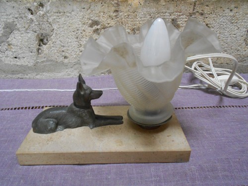 Lampe art déco - art, sur
