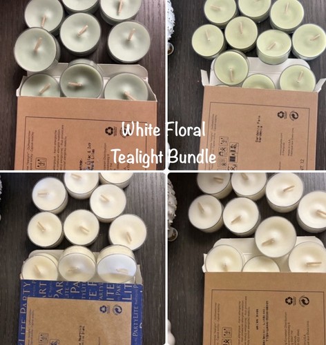 Partylite candles white - candles, pc