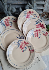 6 ANCIENNES ASSIETTES PLATES