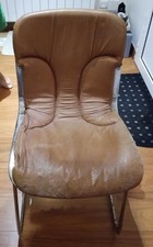 Willy Rizzo  Italien CIDUE 70  4 chaises+++meuble industriel décoration