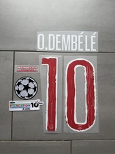 Flocage O.DEMBÉLÉ #10 PSG
