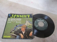 45t  Johnny Hallyday – les