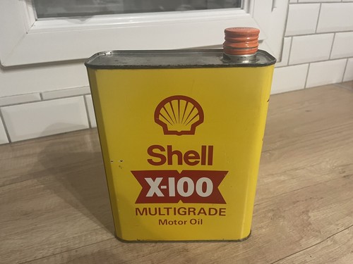 Shell 100 jaune - x-100, bidon