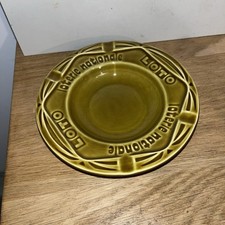 Ancien Cendrier Loto Loterie Nationale Faïence Gien Objet De Bar Publicitaire