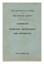 INSTITUT DE PHYSIQUE ET DE SOCIÉTÉ PHYSIQUE Manuel des instruments scientifiques