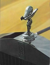 Catalogue Brochure Rolls Royce Silver Shadow / Corniche 1970 USA