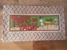 Coffret "Tennis De Table" Année 30/40