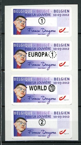 Bt2 belgique timbres de - belgique,