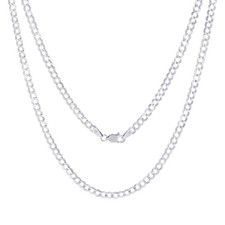 14K or Blanc 4mm Solide