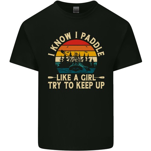 Paddle comme une fille shirt - comme, t-shirt