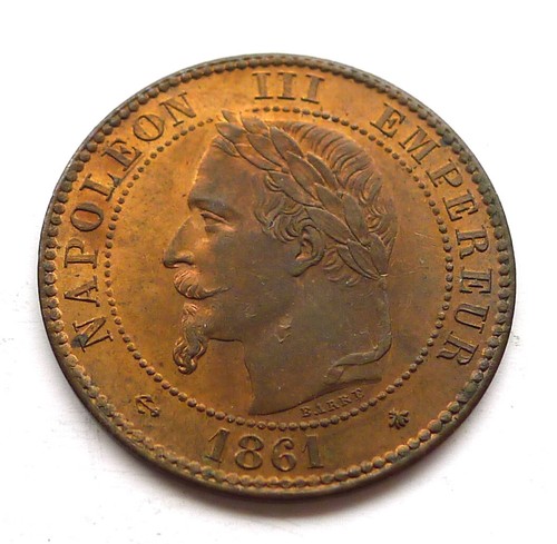 France centimes 1861 a - centimes, 1861-a