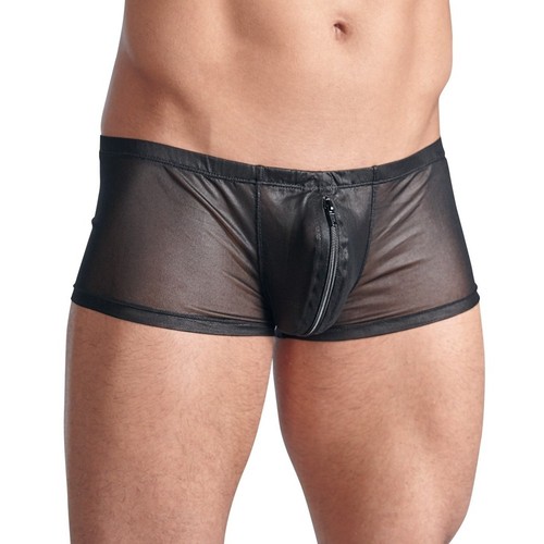 Boxer transparent zippé - boxer,