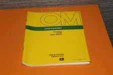 (222A) John Deere Livret d'entretien Tracteur 4430