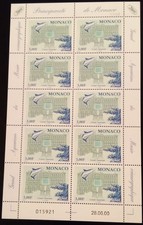 Monaco 2000 feuille sheet neuf** Yt 2268 : Musée Aquarium requin corail 