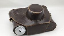 Bel étui cuir Leica / Leitz en cuir marron pour Leica IIIg case leather