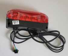 WUXING Feu arrière LED clignotant WD101 48 V pour vélo électrique 110 x 52 mm