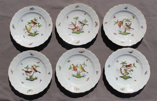Herend rothschild assiettes - , 6