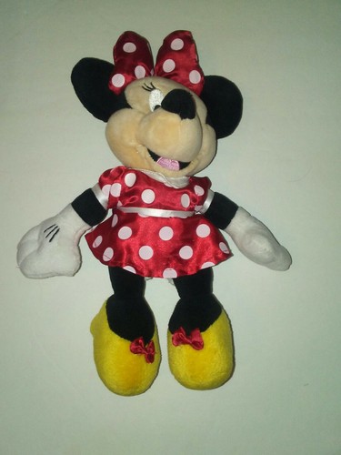 Minnie mouse plush - minnie, 10"