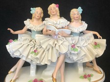 DANSEUSE PORCELAINE ANTQIUE