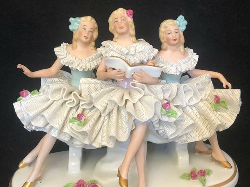 Danseuse porcelaine antqiue - danseuse,