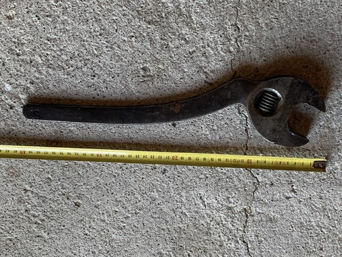 Ancien outil clé molette - ancien,
