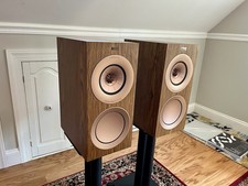 KEF R3 Meta Walnut Speakers