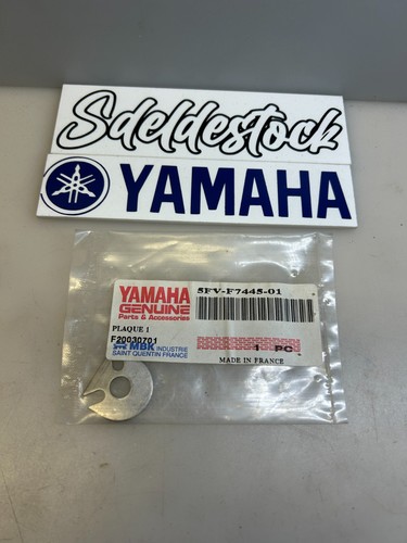Plaque cale pied yamaha - plaque,