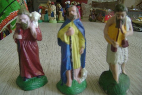 Santons plastique - cm,