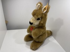 Peluche de collection Steiff animal 062728 kangourou 24 cm excellent état