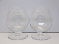 *2 VERRES A COGNAC CRISTAL SAINT LOUIS COLLECTION ART DE LA TABLE VITRINE  D