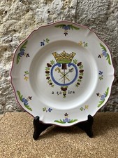 Assiette Saint Amand A ça ira révolution Française 