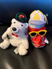 Coca Cola Bean Bag Plush Polar