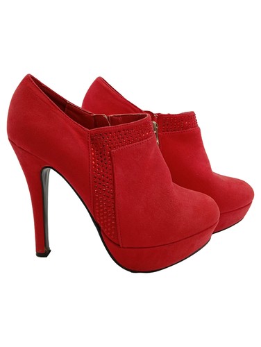 Weide bottines femme rouge - femme,