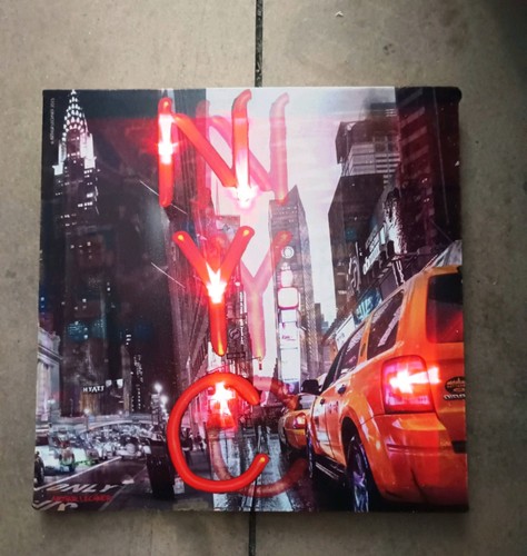 Tableau mural lumineux - , nyc
