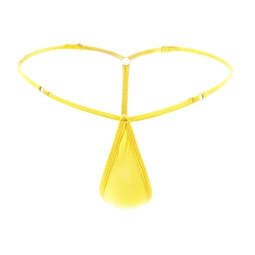 Culotte string soie glacée - string,