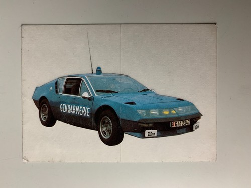 Sticker vintage alpine - vintage, renault