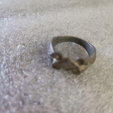ancienne bague en aluminium poilu